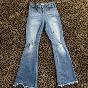 Size 9 flare boot cut jeans